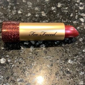 Too faced metallic sparkle lipstick